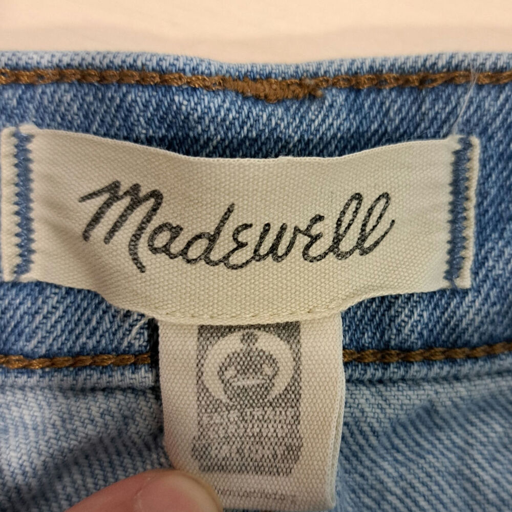 Madewell  Perfect Mid Length Women's Jean Short SIze 33 - Picture 6 of 8